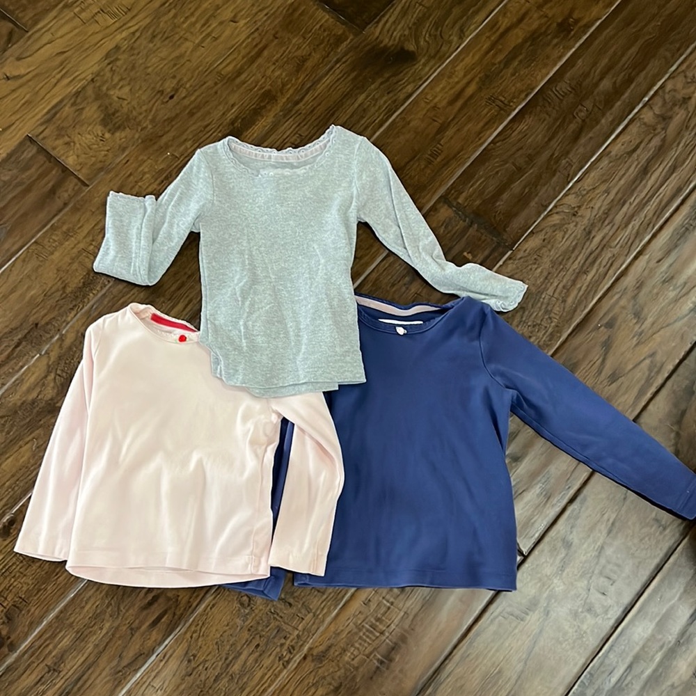 Mini Boden Toddler Girls LS Lot